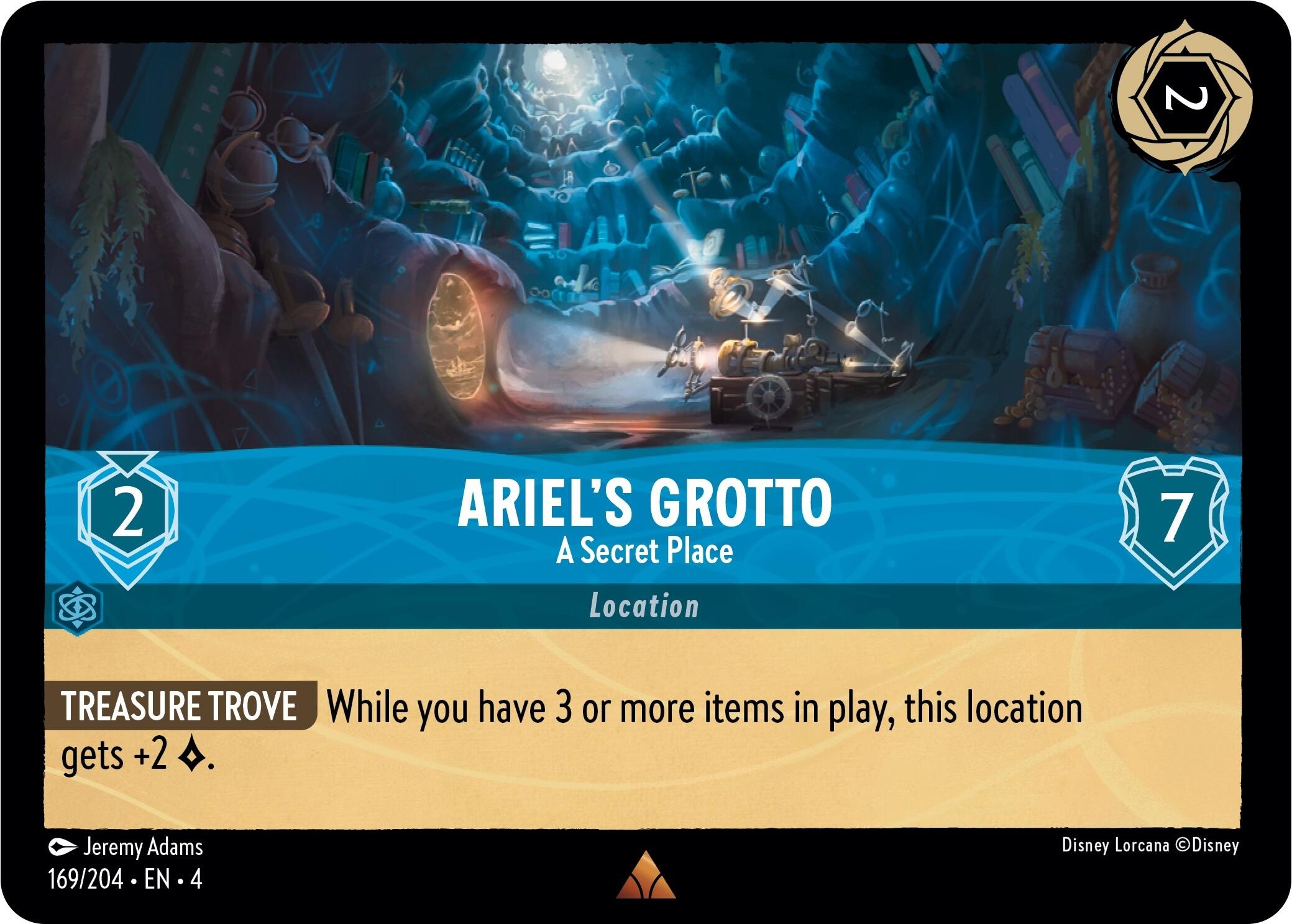 Ariel's Grotto - A Secret Place (169/204) [Ursula's Return] | Odin's Place