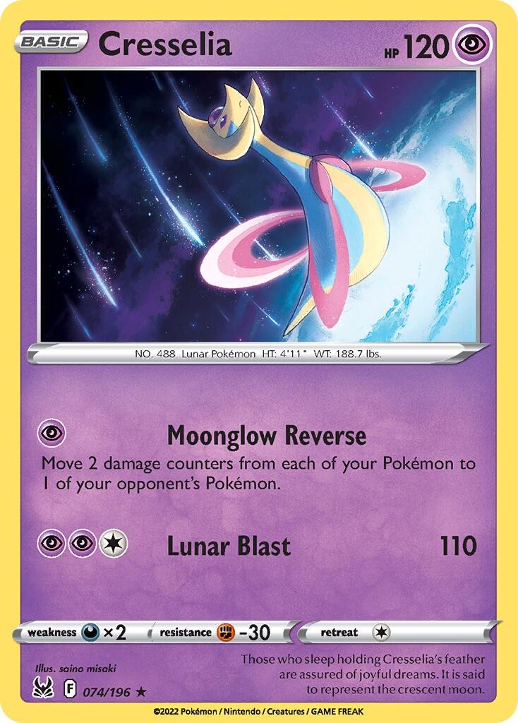 Cresselia (074/196) (Deck Exclusive) [Sword & Shield: Lost Origin] | Odin's Place