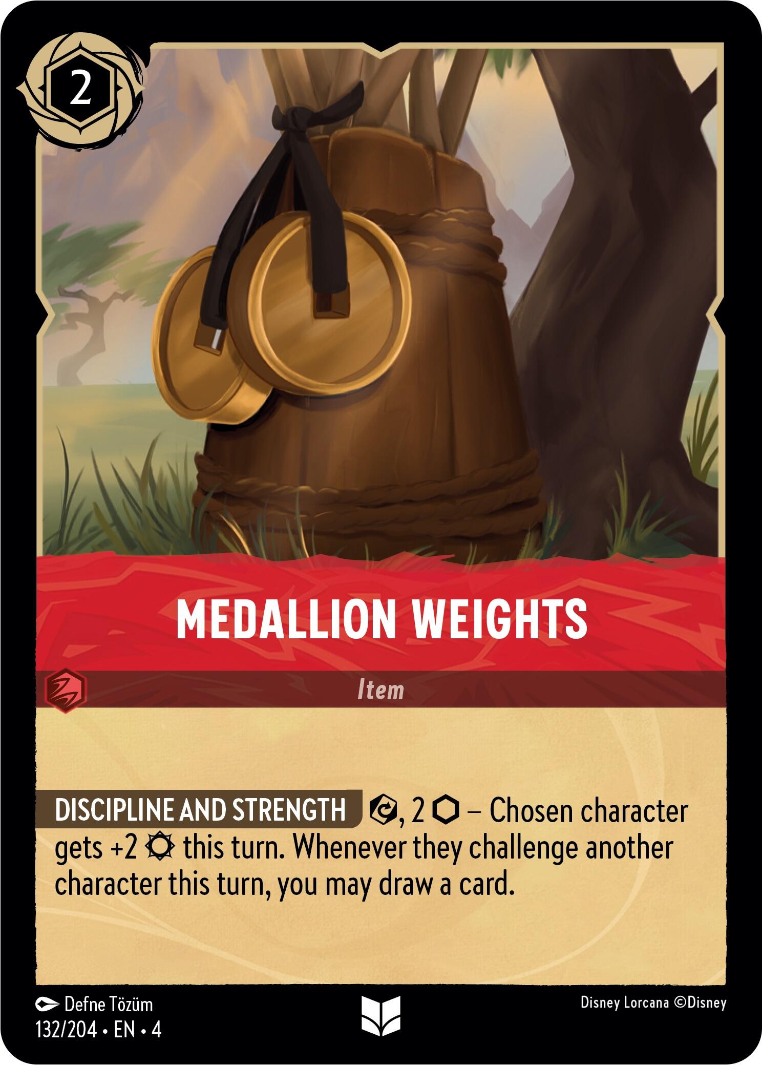 Medallion Weights (132/204) [Ursula's Return] | Odin's Place