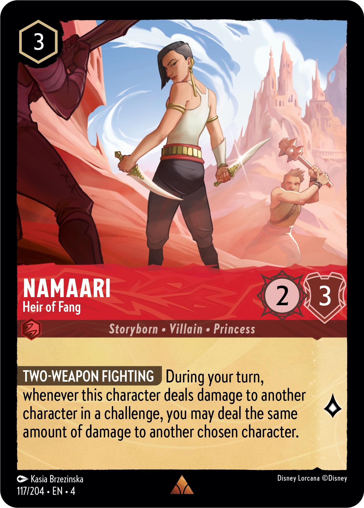 Namaari - Heir of Fang (117/204) [Ursula's Return] | Odin's Place