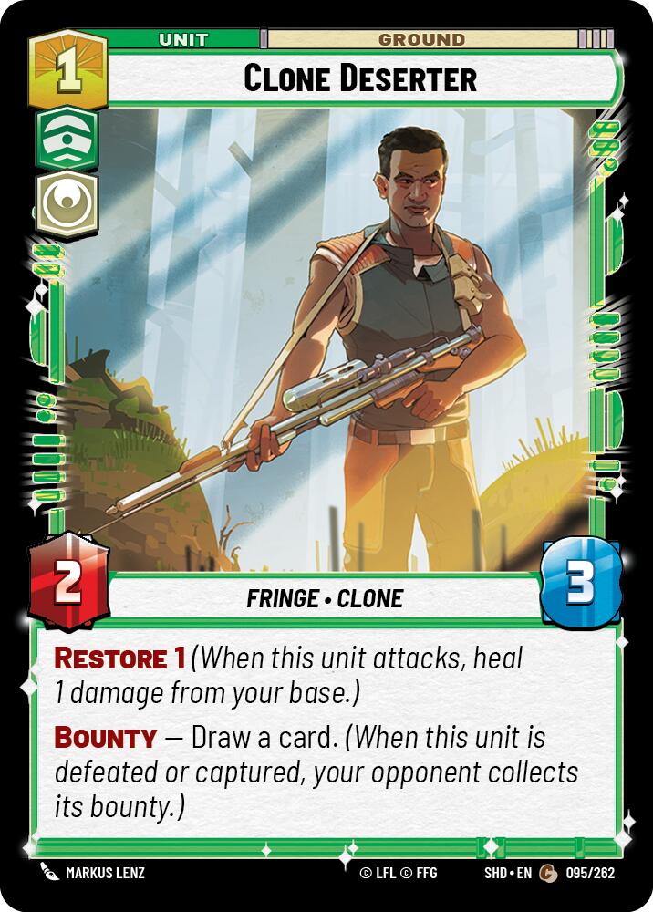 Clone Deserter (095/262) (095/262) [Shadows of the Galaxy] | Odin's Place