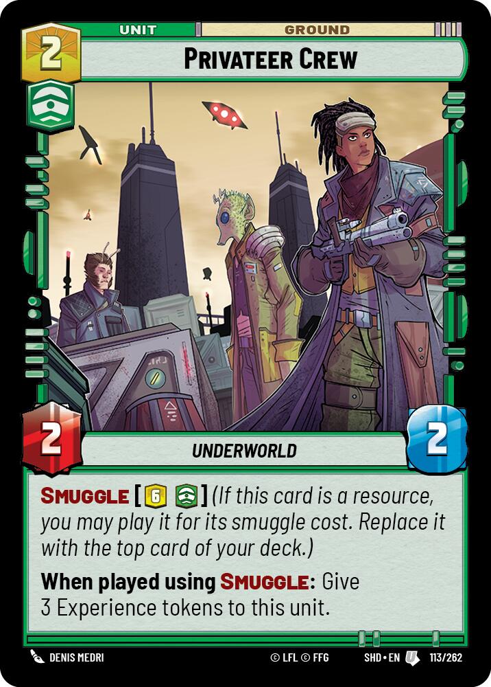 Privateer Crew (113/262) (113/262) [Shadows of the Galaxy] | Odin's Place