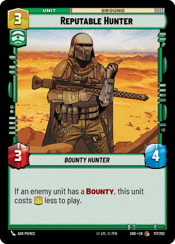 Reputable Hunter (117/262) (117/262) [Shadows of the Galaxy] | Odin's Place