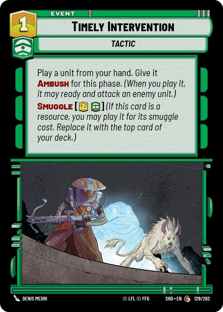 Timely Intervention (129/262) (129/262) [Shadows of the Galaxy] | Odin's Place