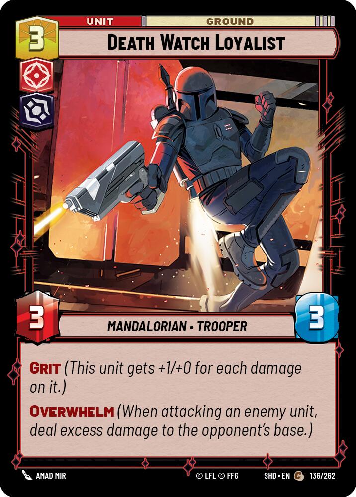 Death Watch Loyalist (136/262) (136/262) [Shadows of the Galaxy] | Odin's Place