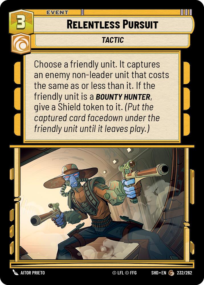 Relentless Pursuit (232/262) (232/262) [Shadows of the Galaxy] | Odin's Place