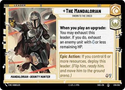 The Mandalorian - Sworn To The Creed (018/262) (018/262) [Shadows of the Galaxy] | Odin's Place