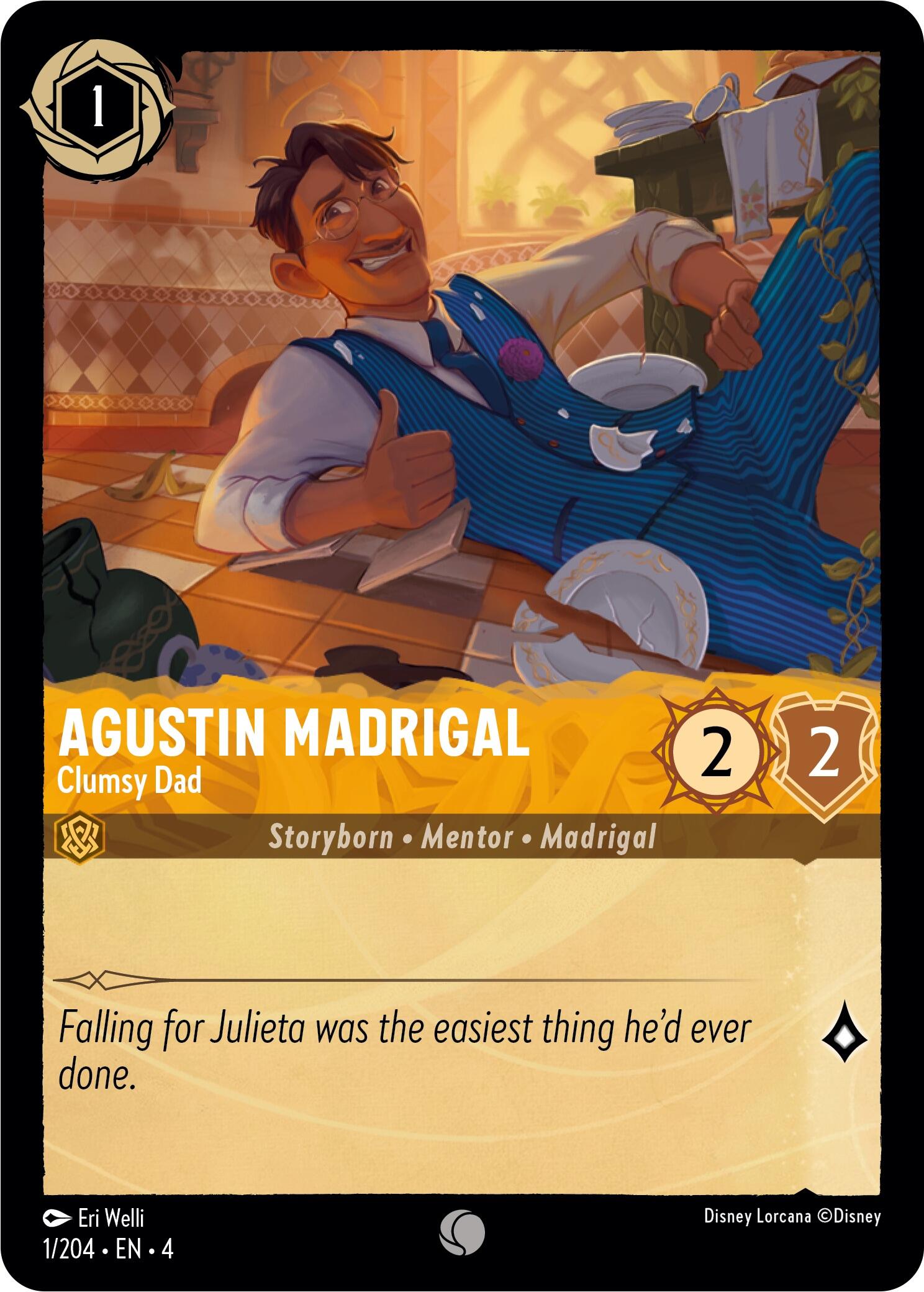 Agustin Madrigal - Clumsy Dad (1/204) [Ursula's Return] | Odin's Place