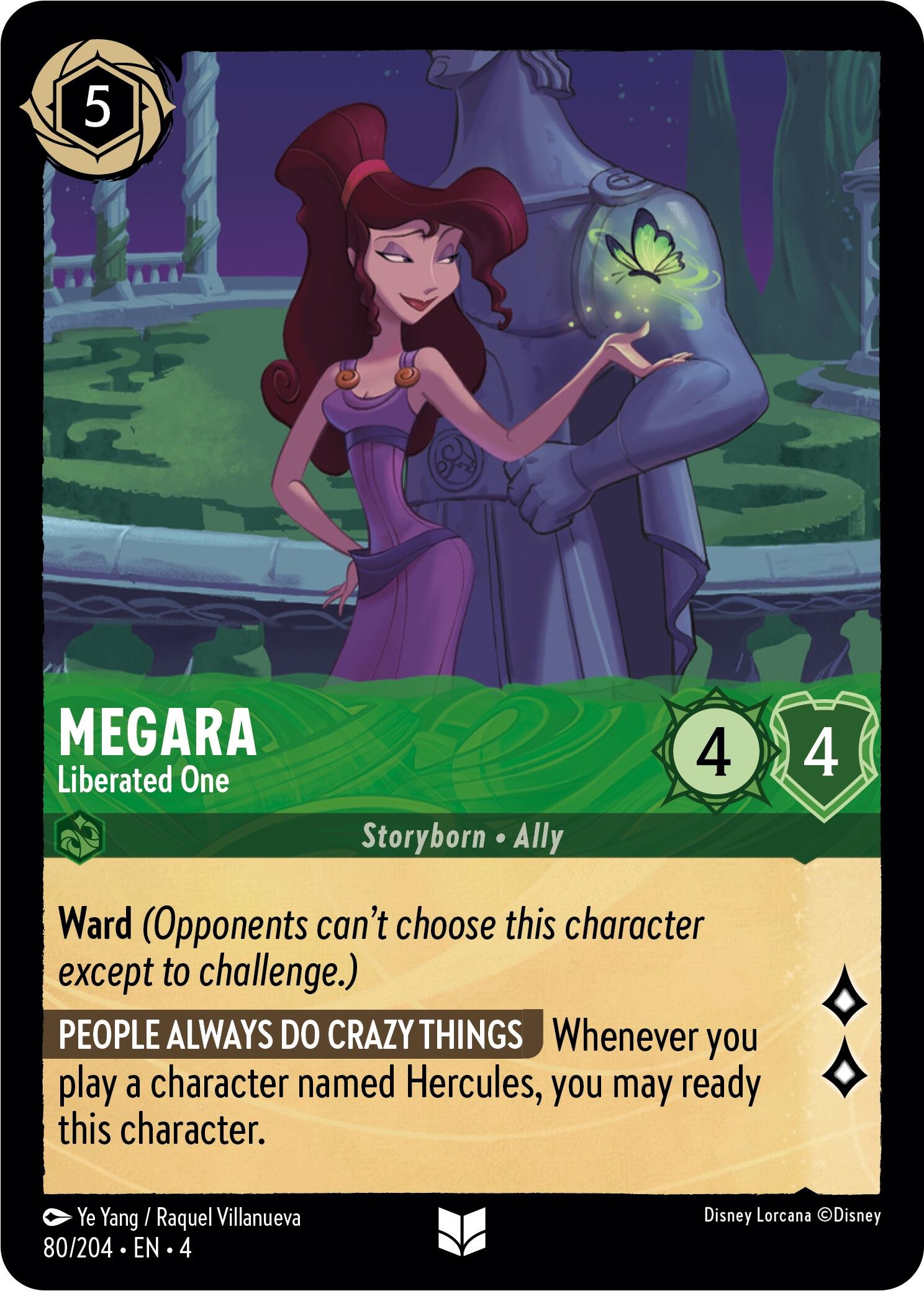 Megara - Liberated One (80/204) [Ursula's Return] | Odin's Place