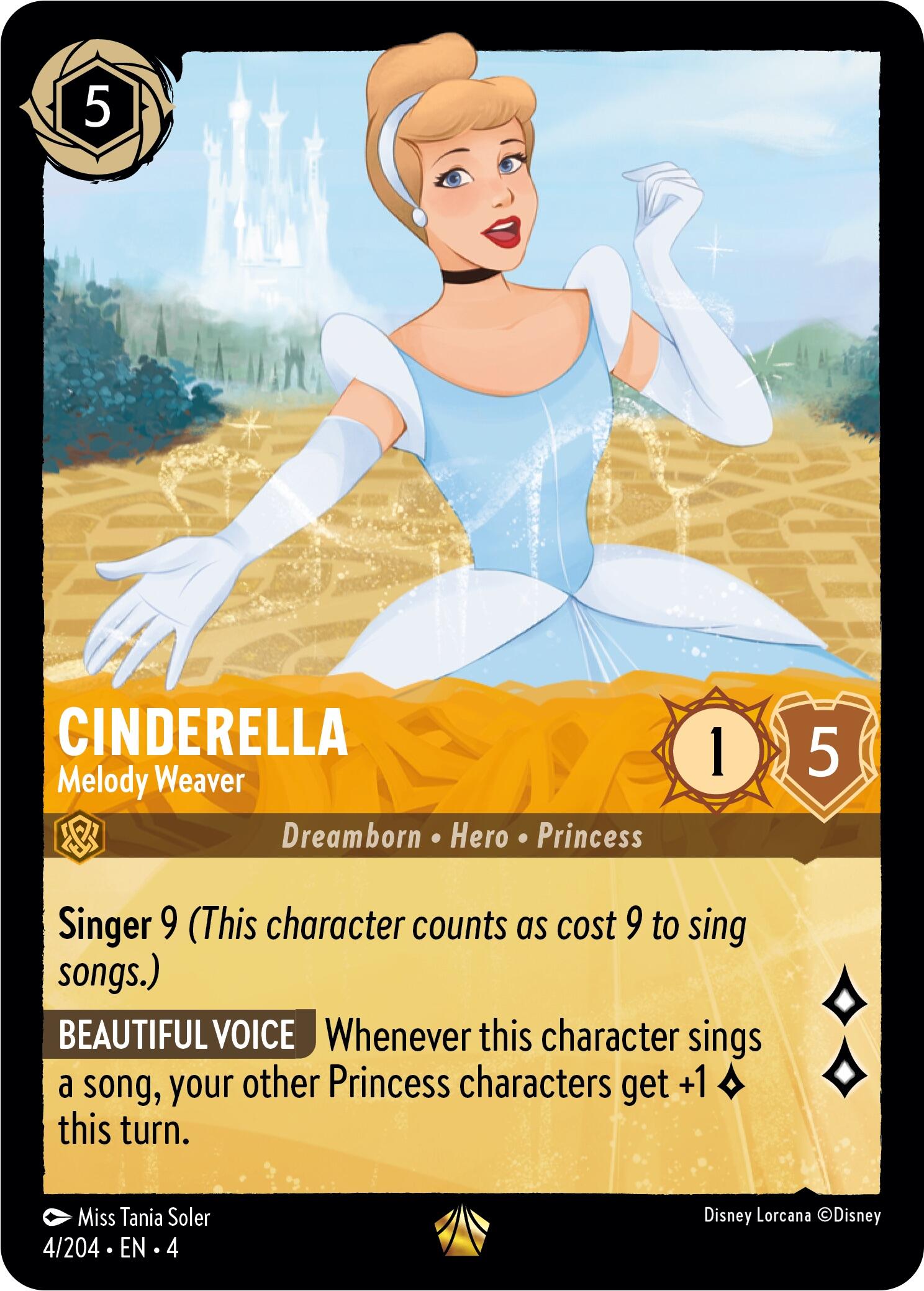 Cinderella - Melody Weaver (4/204) [Ursula's Return] | Odin's Place