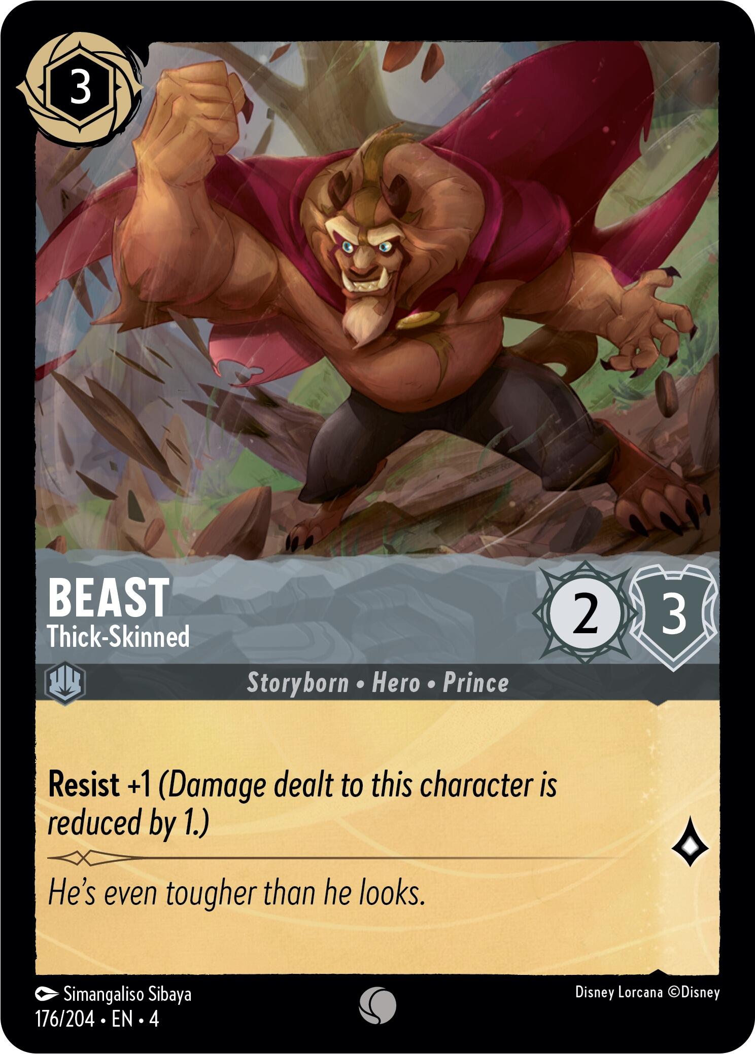 Beast - Thick-Skinned (176/204) [Ursula's Return] | Odin's Place