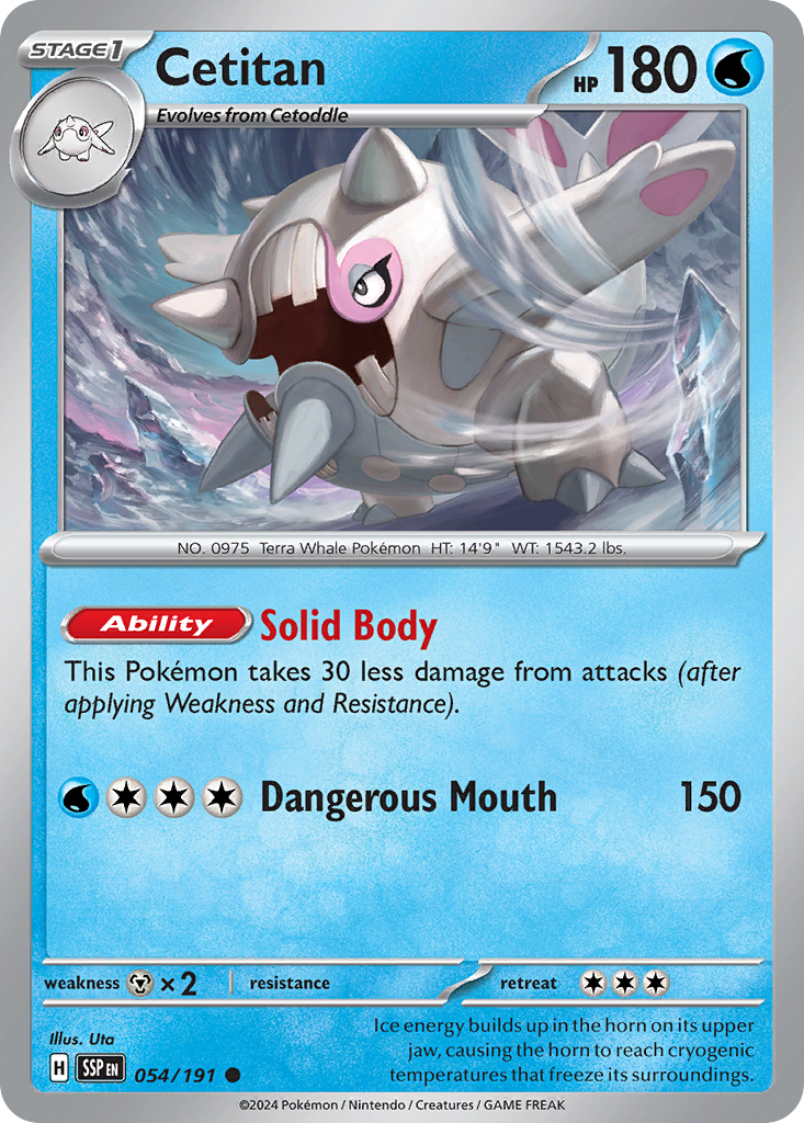 Cetitan (054/191) [Scarlet & Violet: Surging Sparks] | Odin's Place