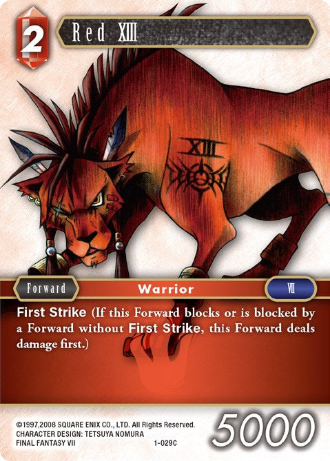 Red XIII [Opus I] | Odin's Place