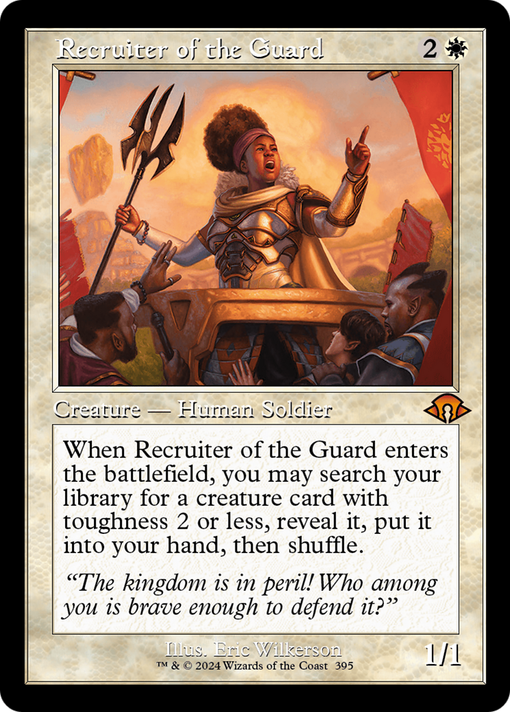 Recruiter of the Guard (Retro) [Modern Horizons 3] | Odin's Place