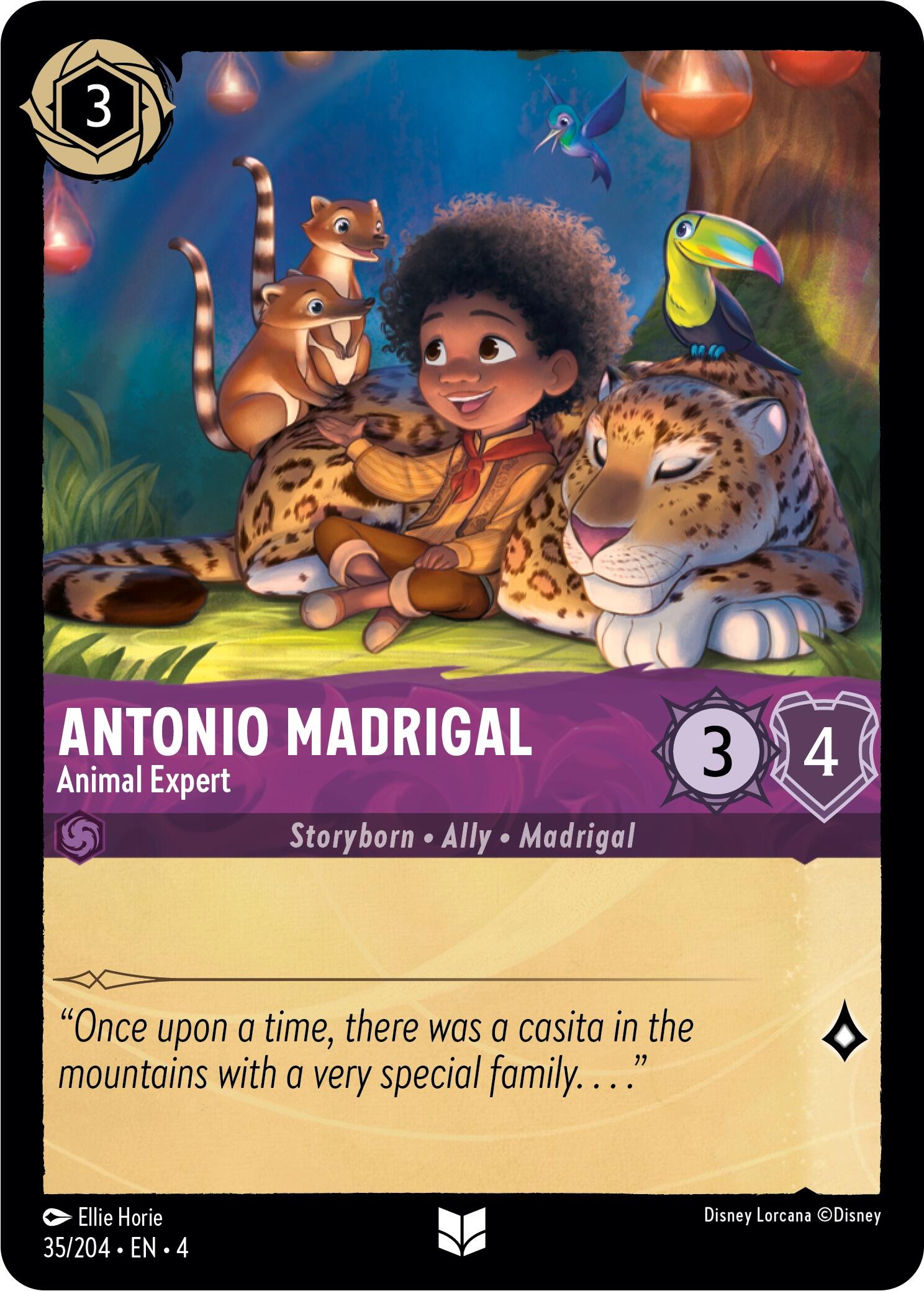 Antonio Madrigal - Animal Expert (35/204) [Ursula's Return] | Odin's Place