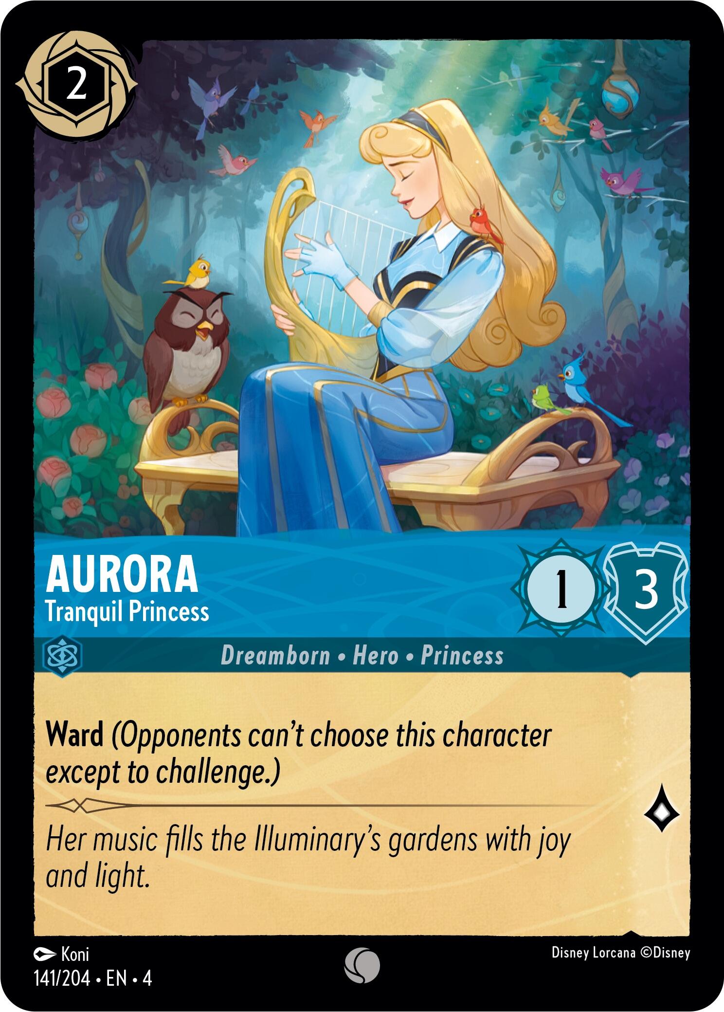 Aurora - Tranquil Princess (141/204) [Ursula's Return] | Odin's Place