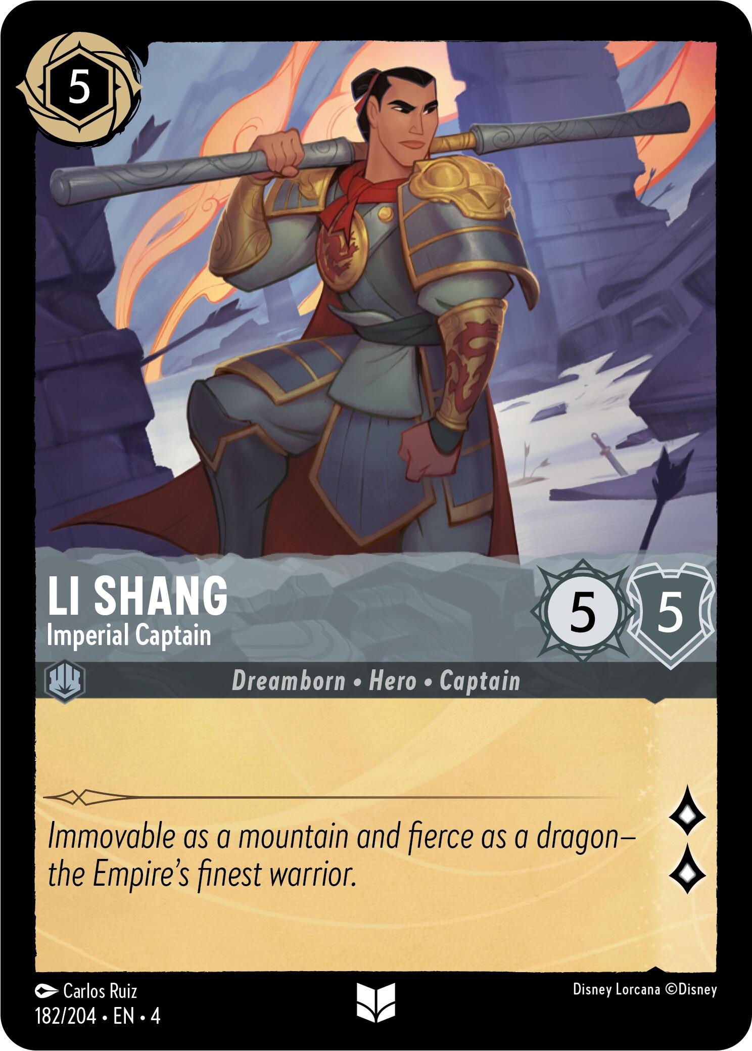 Li Shang - Imperial Captain (182/204) [Ursula's Return] | Odin's Place