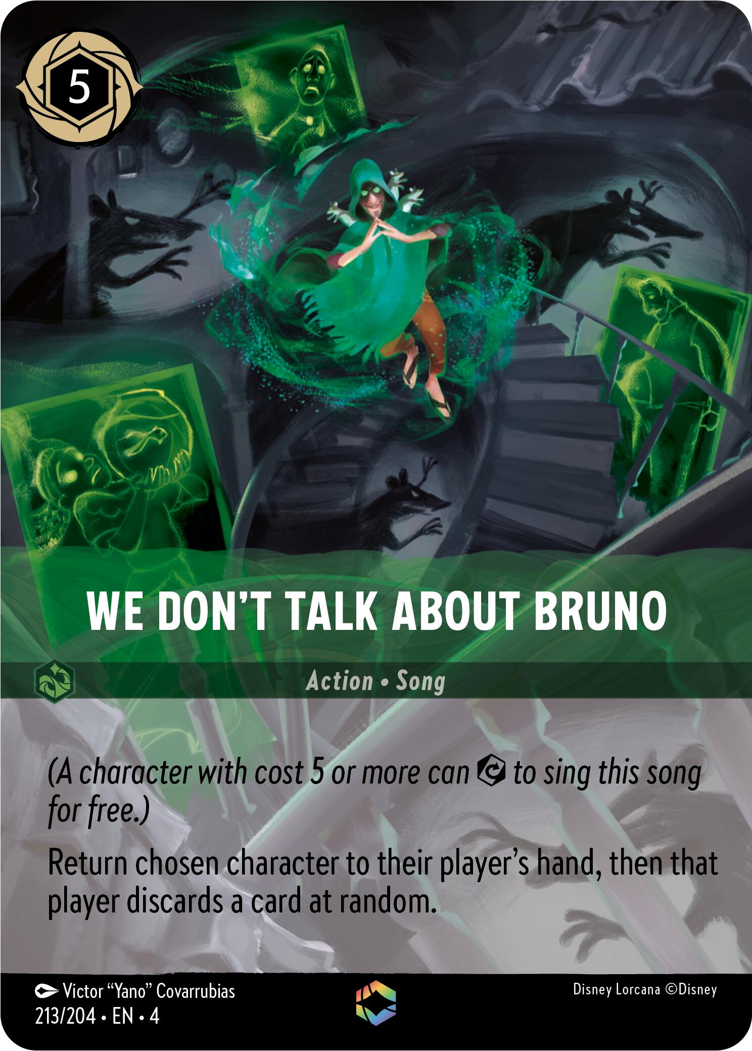 We Don't Talk About Bruno (Enchanted) (213/204) [Ursula's Return] | Odin's Place
