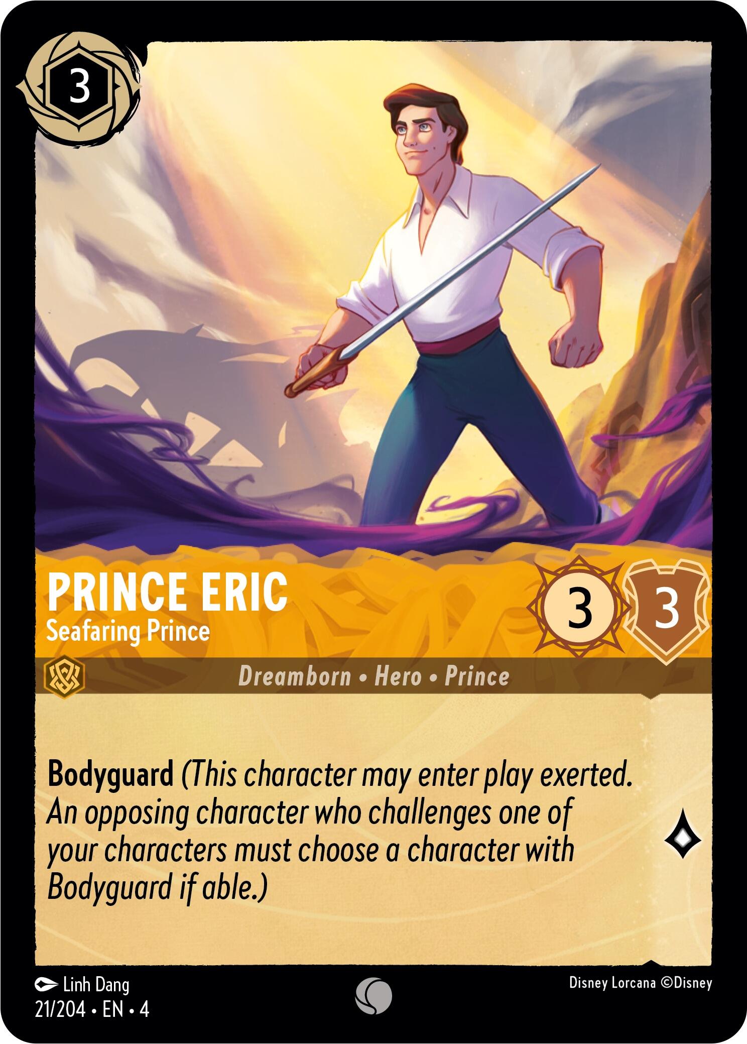 Prince Eric - Seafaring Prince (21/204) [Ursula's Return] | Odin's Place