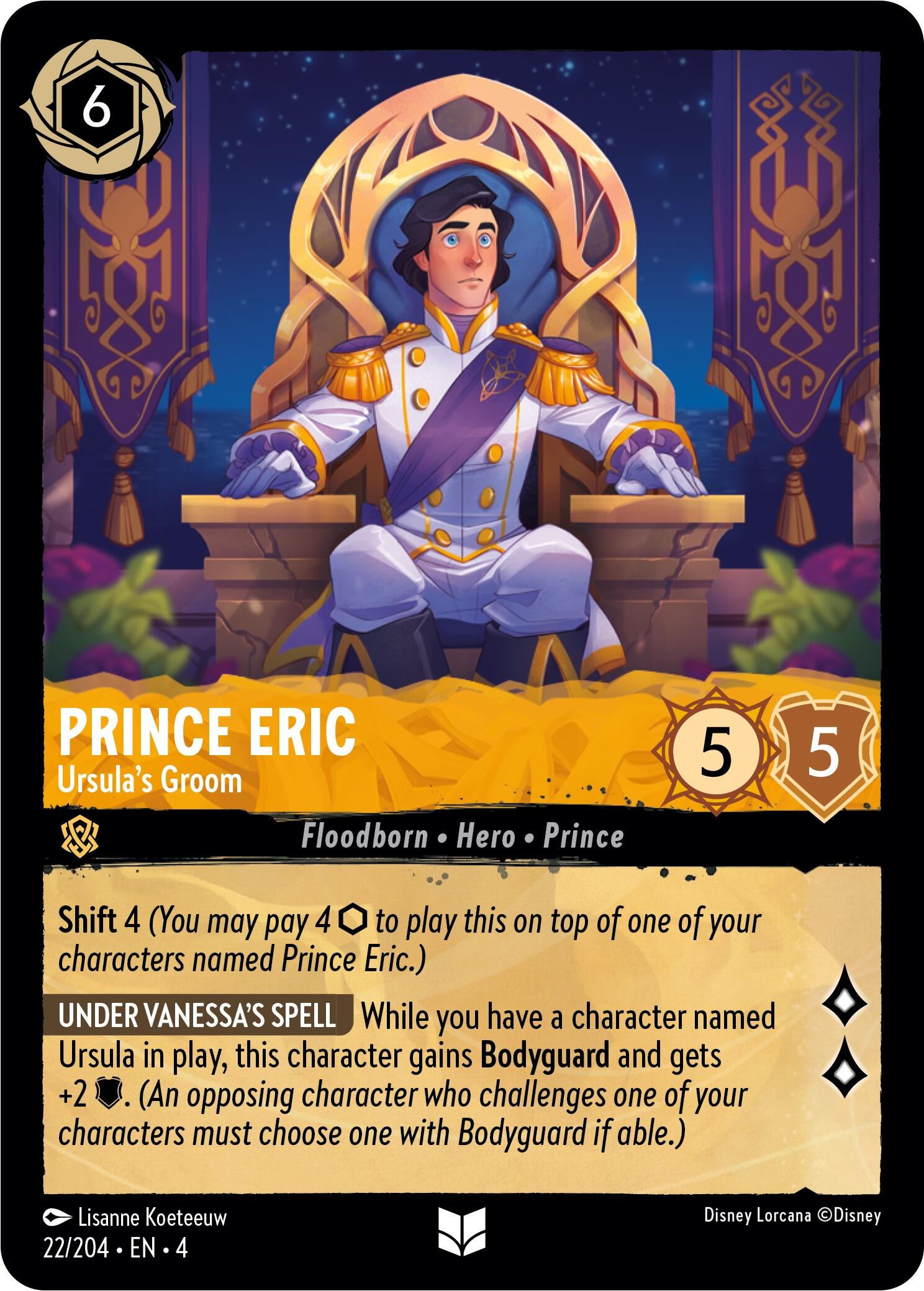 Prince Eric - Ursula's Groom (22/204) [Ursula's Return] | Odin's Place