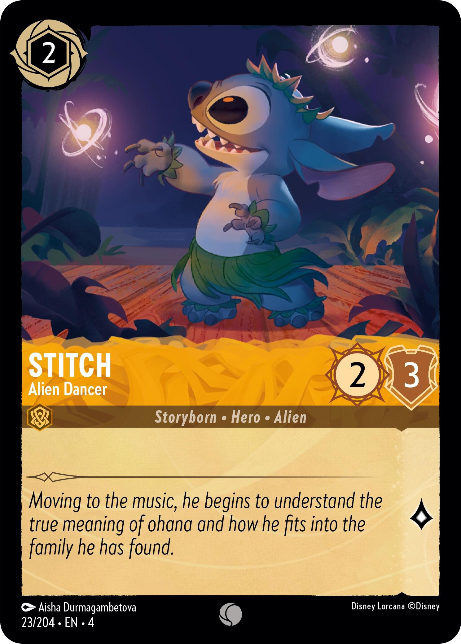 Stitch - Alien Dancer (23/204) [Ursula's Return] | Odin's Place