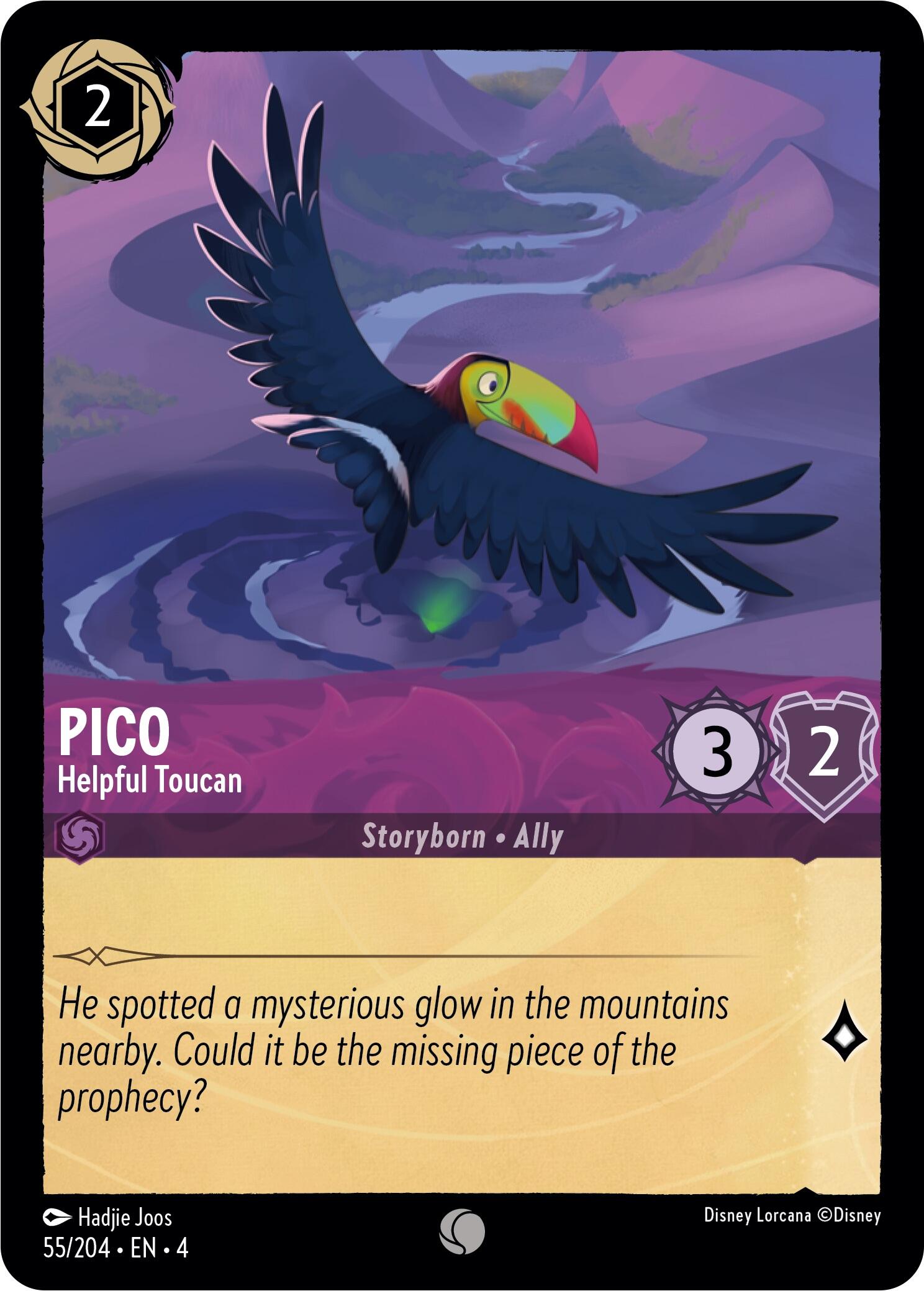 Pico - Helpful Toucan (55/204) [Ursula's Return] | Odin's Place