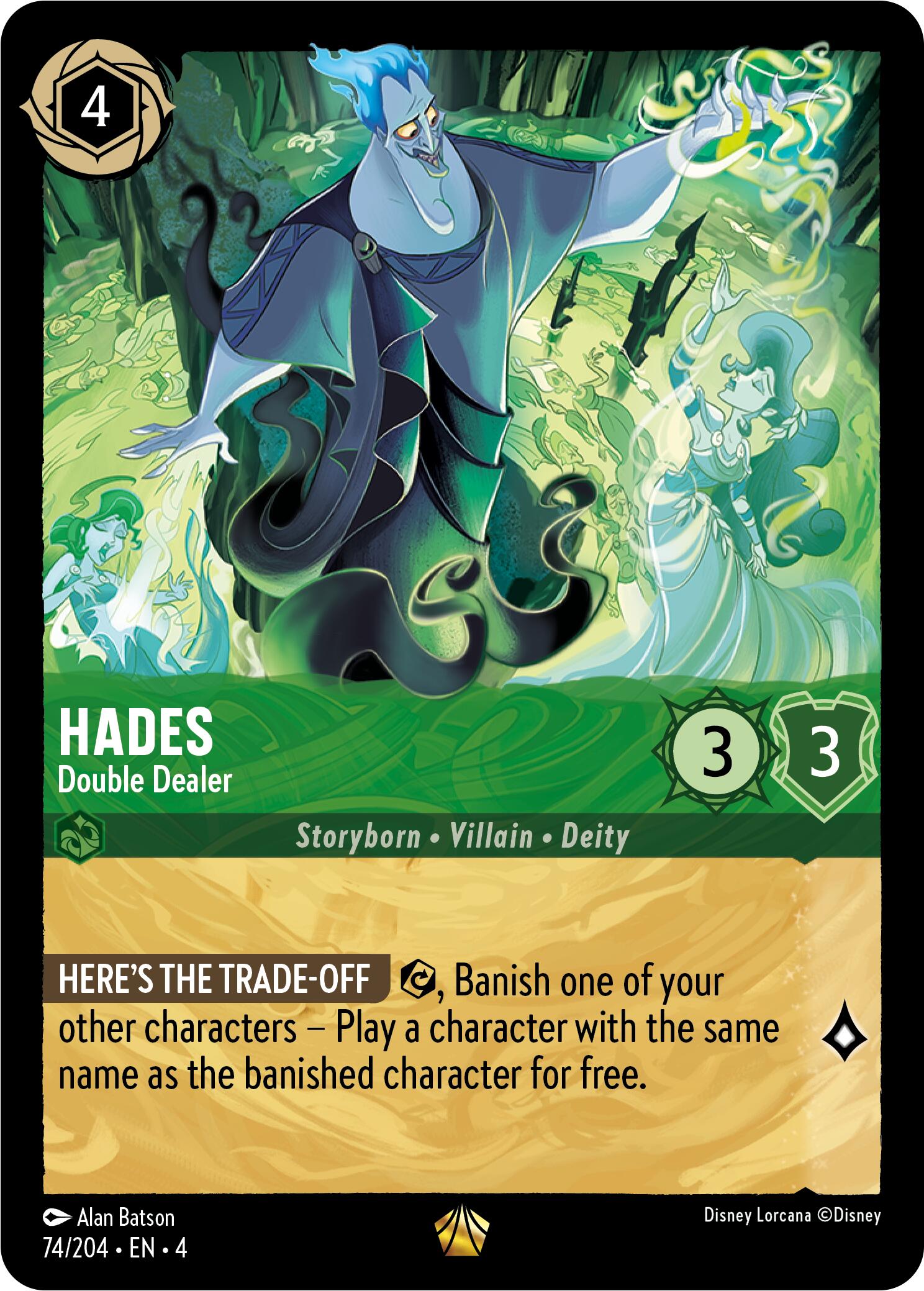 Hades - Double Dealer (74/204) [Ursula's Return] | Odin's Place