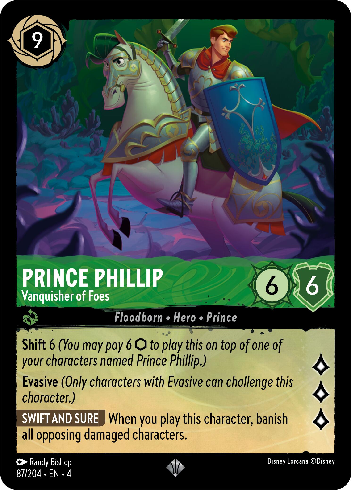 Prince Phillip - Vanquisher of Foes (87/204) [Ursula's Return] | Odin's Place