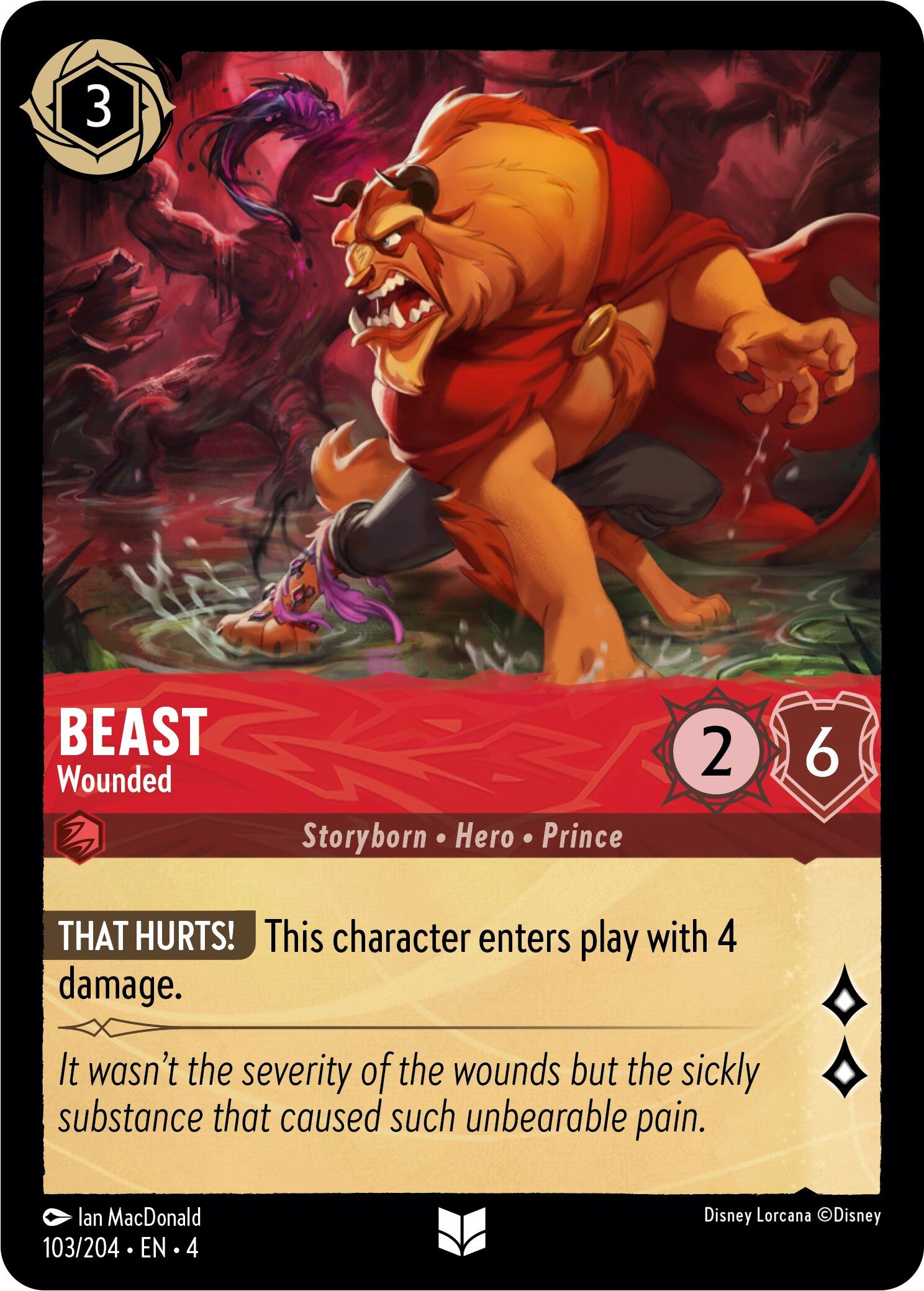 Beast - Wounded (103/204) [Ursula's Return] | Odin's Place