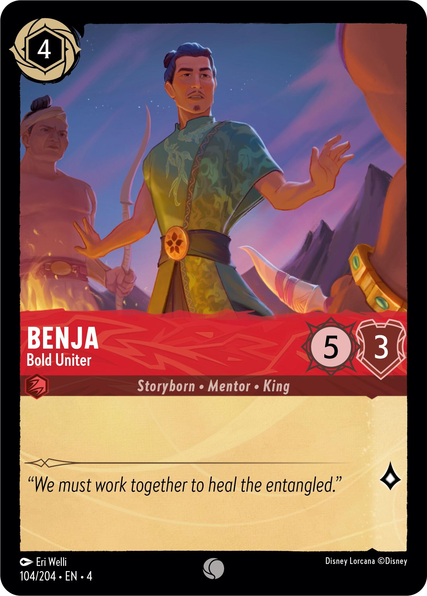 Benja - Bold Uniter (104/204) [Ursula's Return] | Odin's Place