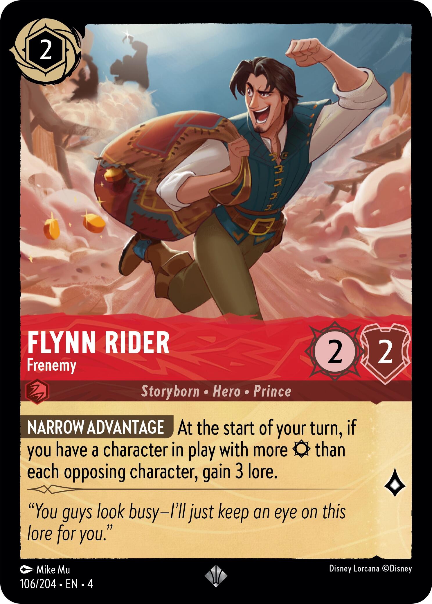 Flynn Rider - Frenemy (106/204) [Ursula's Return] | Odin's Place