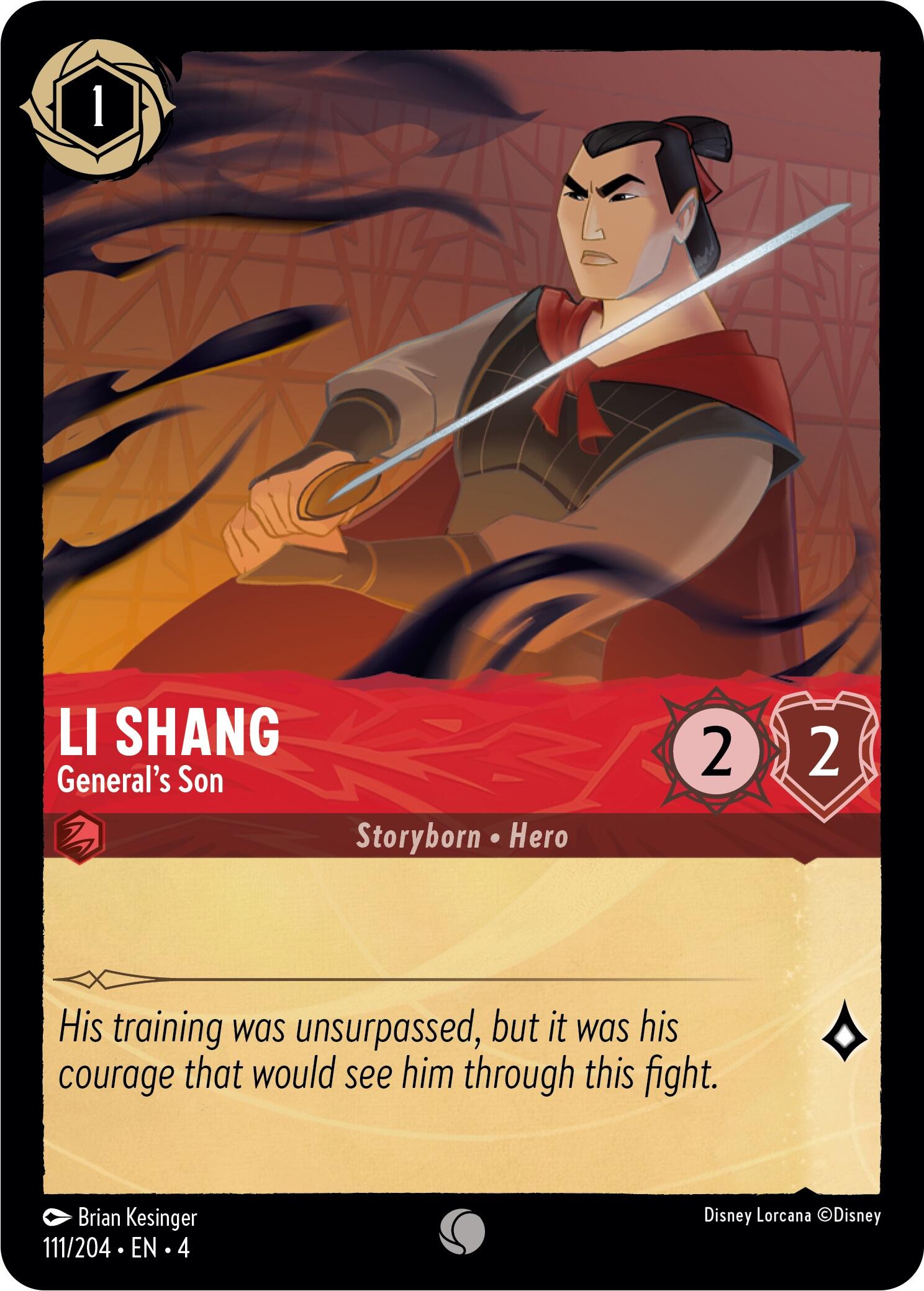 Li Shang - General's Son (111/204) [Ursula's Return] | Odin's Place