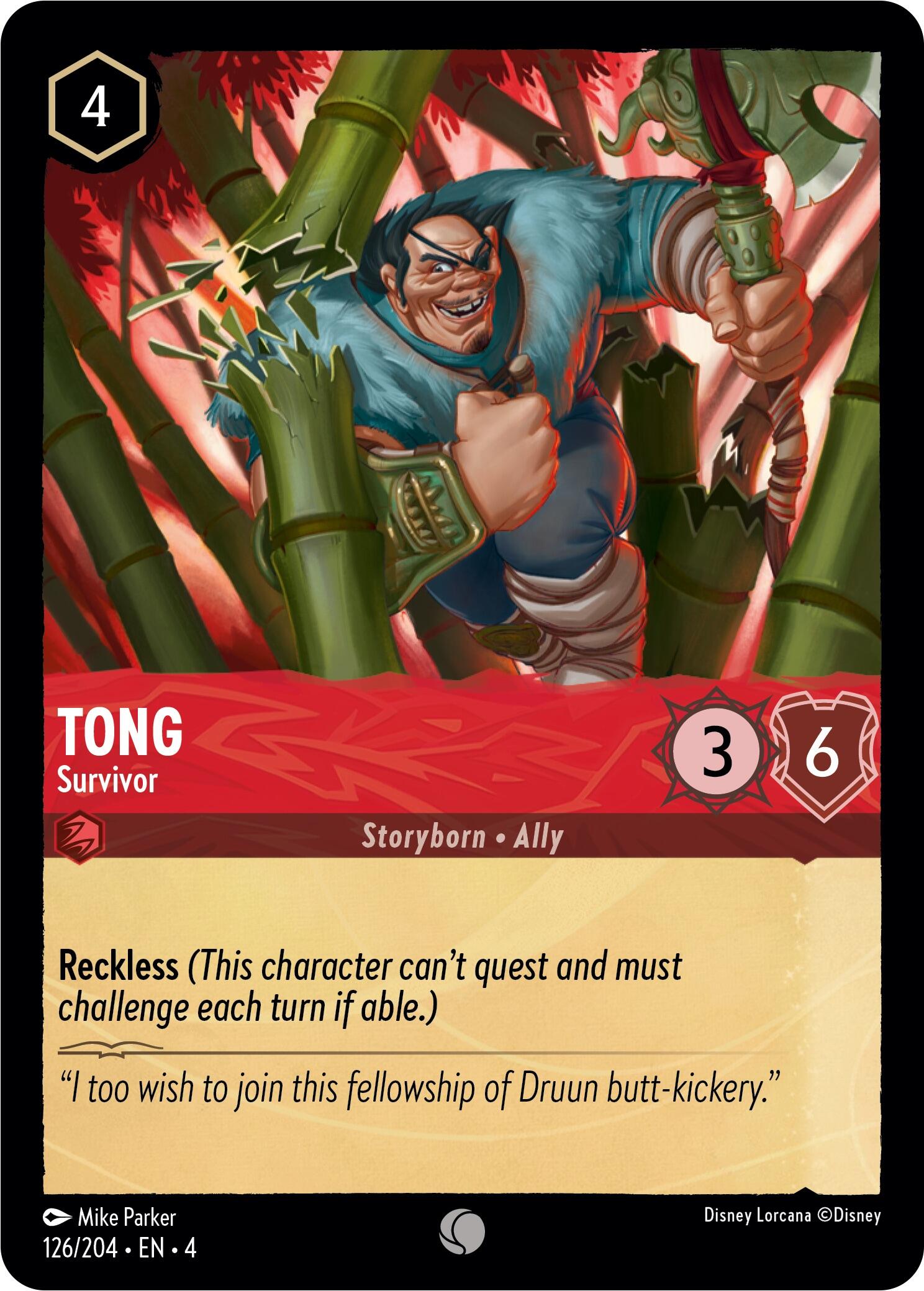 Tong - Survivor (126/204) [Ursula's Return] | Odin's Place