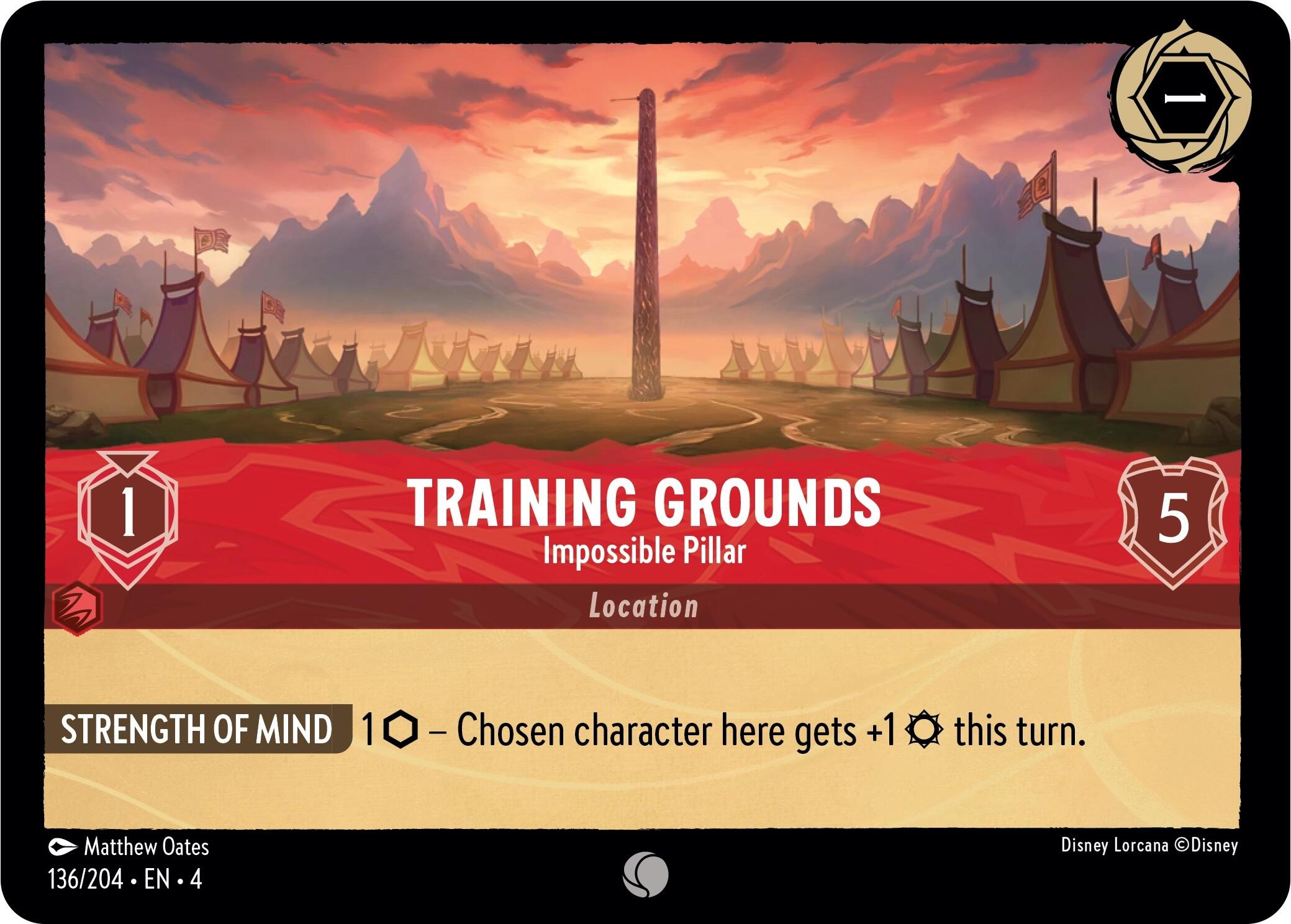 Training Grounds - Impossible Pillar (136/204) [Ursula's Return] | Odin's Place