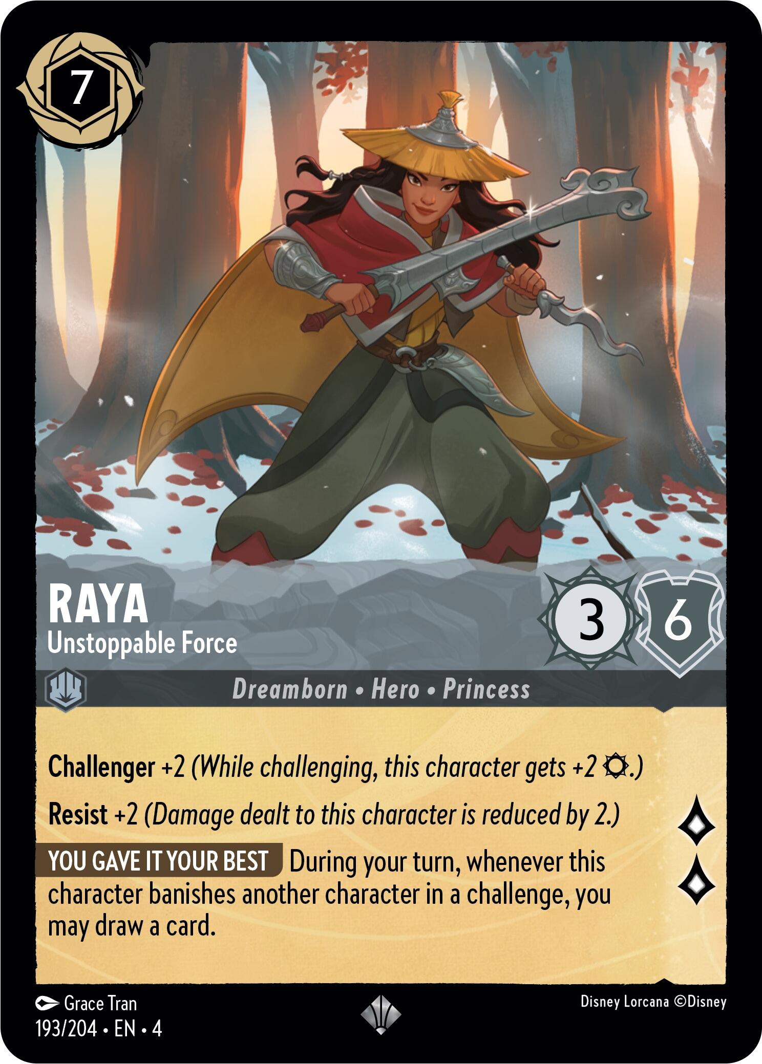 Raya - Unstoppable Force (193/204) [Ursula's Return] | Odin's Place