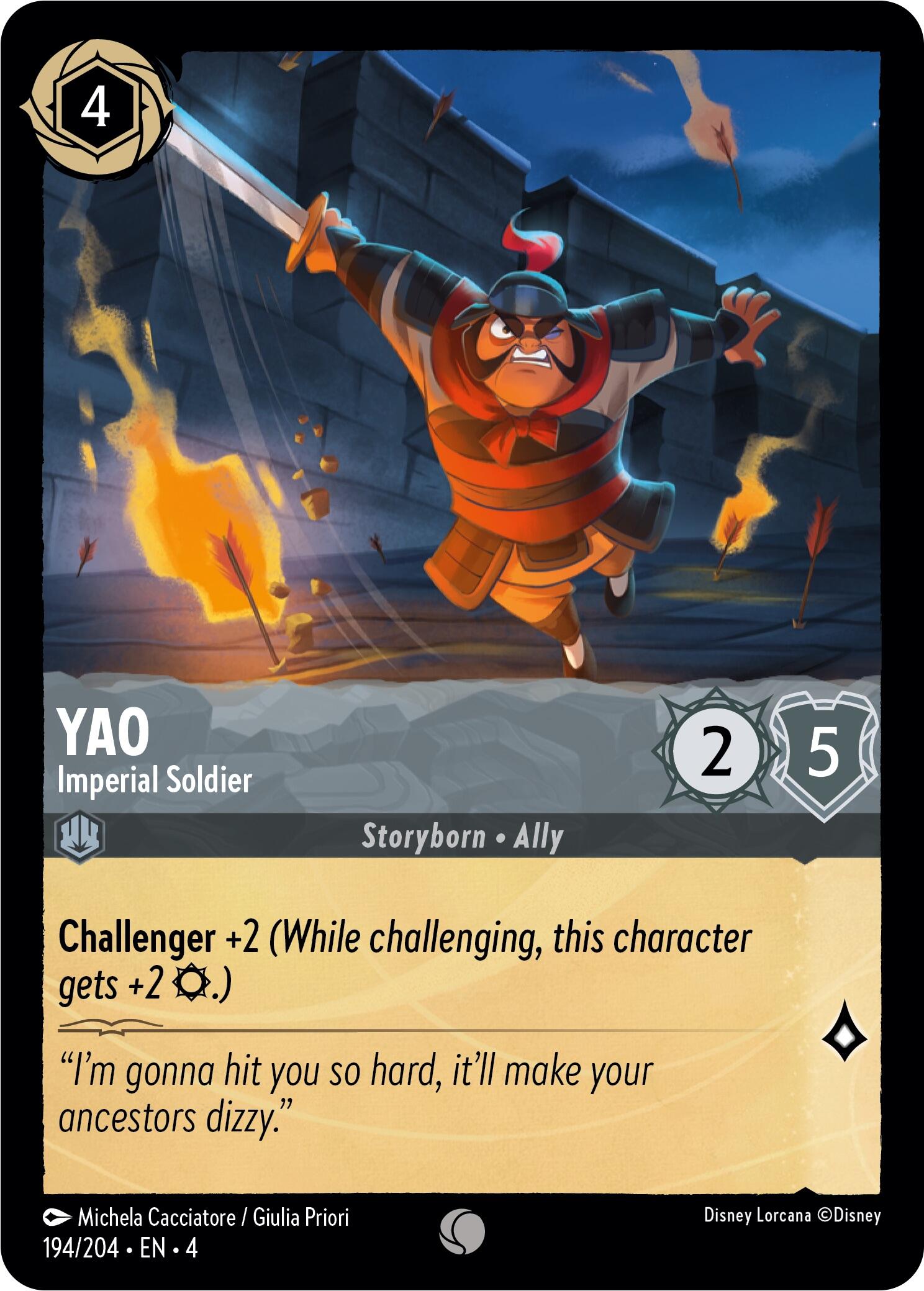 Yao - Imperial Soldier (194/204) [Ursula's Return] | Odin's Place