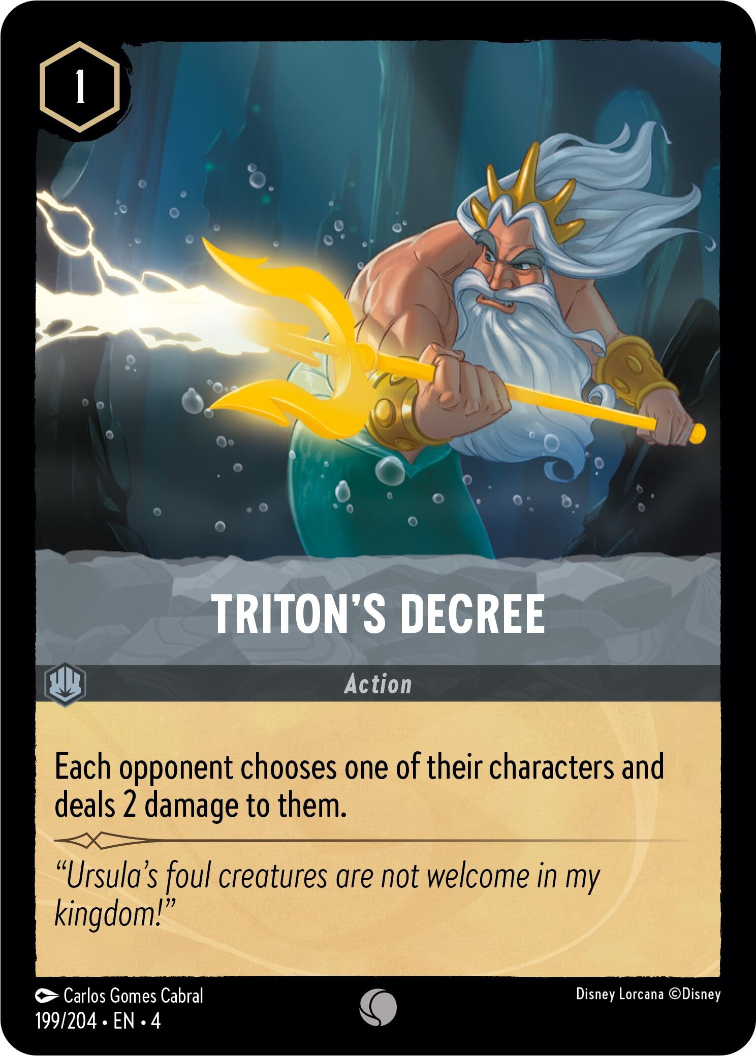 Triton's Decree (199/204) [Ursula's Return] | Odin's Place