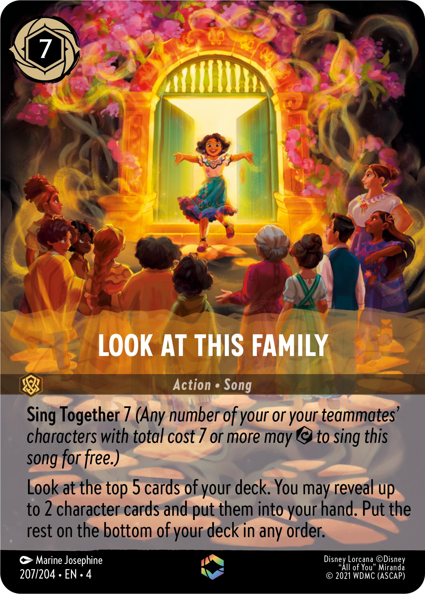 Look at This Family (Enchanted) (207/204) [Ursula's Return] | Odin's Place