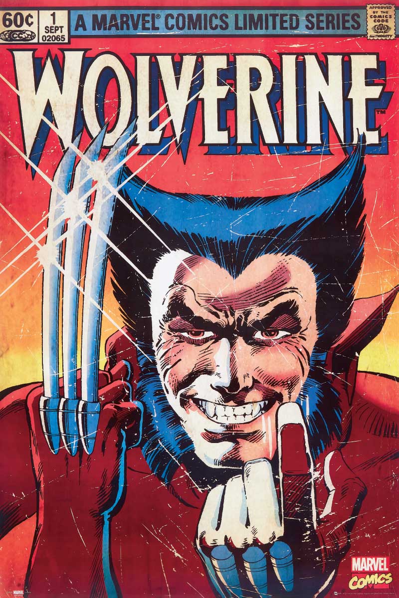 Poster: Wolverine Marvel | Odin's Place