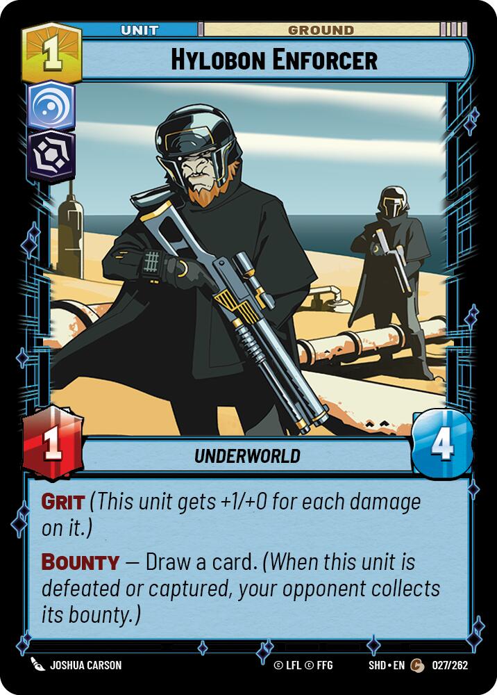 Hylobon Enforcer (027/262) (027/262) [Shadows of the Galaxy] | Odin's Place