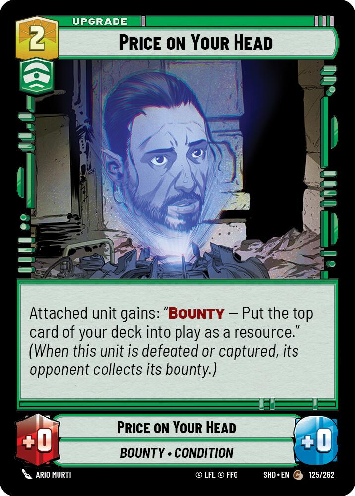 Price on Your Head (125/262) (125/262) [Shadows of the Galaxy] | Odin's Place