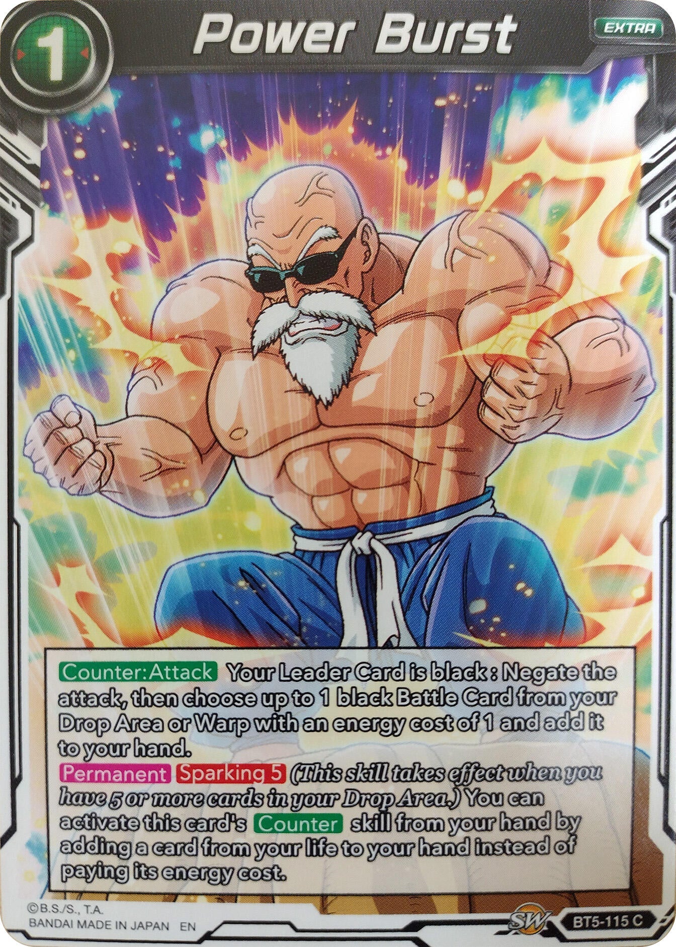 Power Burst (Reprint) (BT5-115) [Critical Blow] | Odin's Place