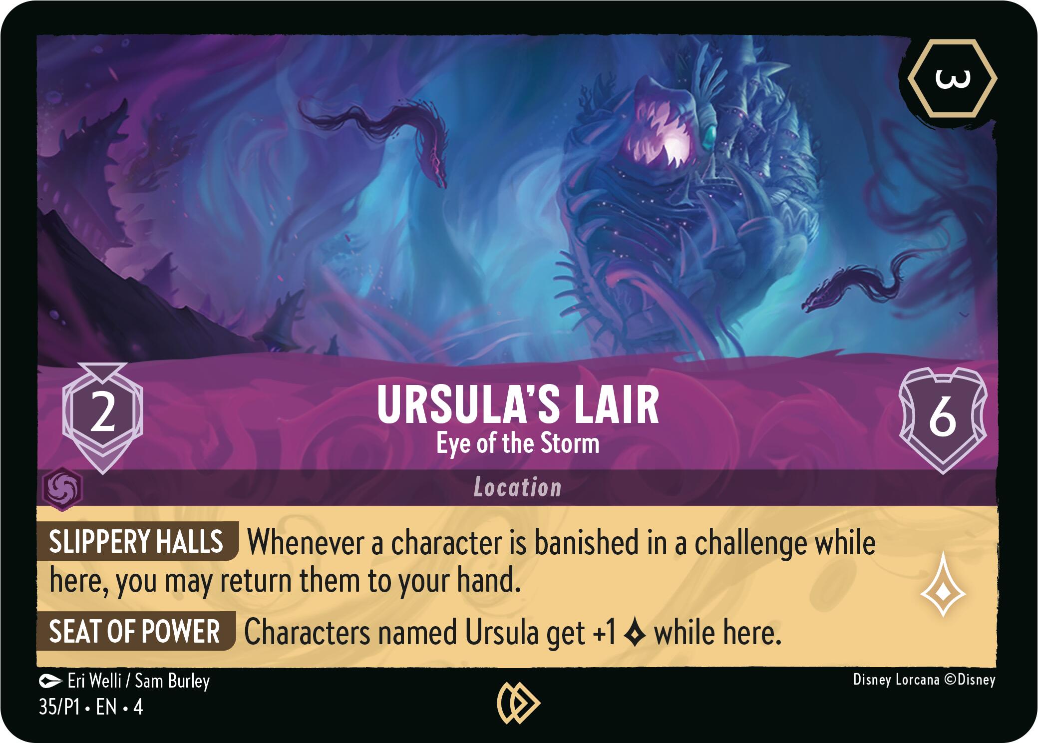 Ursula's Lair - Eye of the Storm (35) [Promo Cards] | Odin's Place