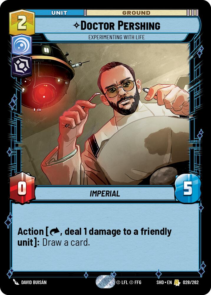 Doctor Pershing - Experimenting With Life (028/262) (028/262) [Shadows of the Galaxy] | Odin's Place