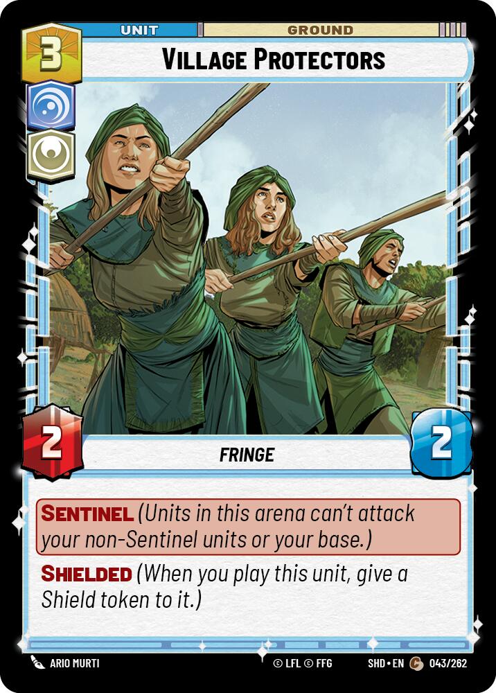 Village Protectors (043/262) (043/262) [Shadows of the Galaxy] | Odin's Place