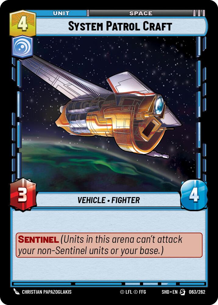 System Patrol Craft (063/262) (063/262) [Shadows of the Galaxy] | Odin's Place