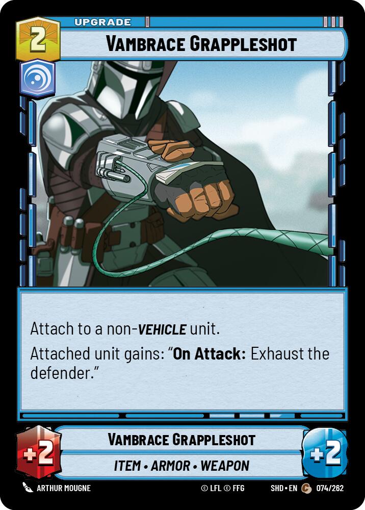 Vambrace Grappleshot (074/262) (074/262) [Shadows of the Galaxy] | Odin's Place