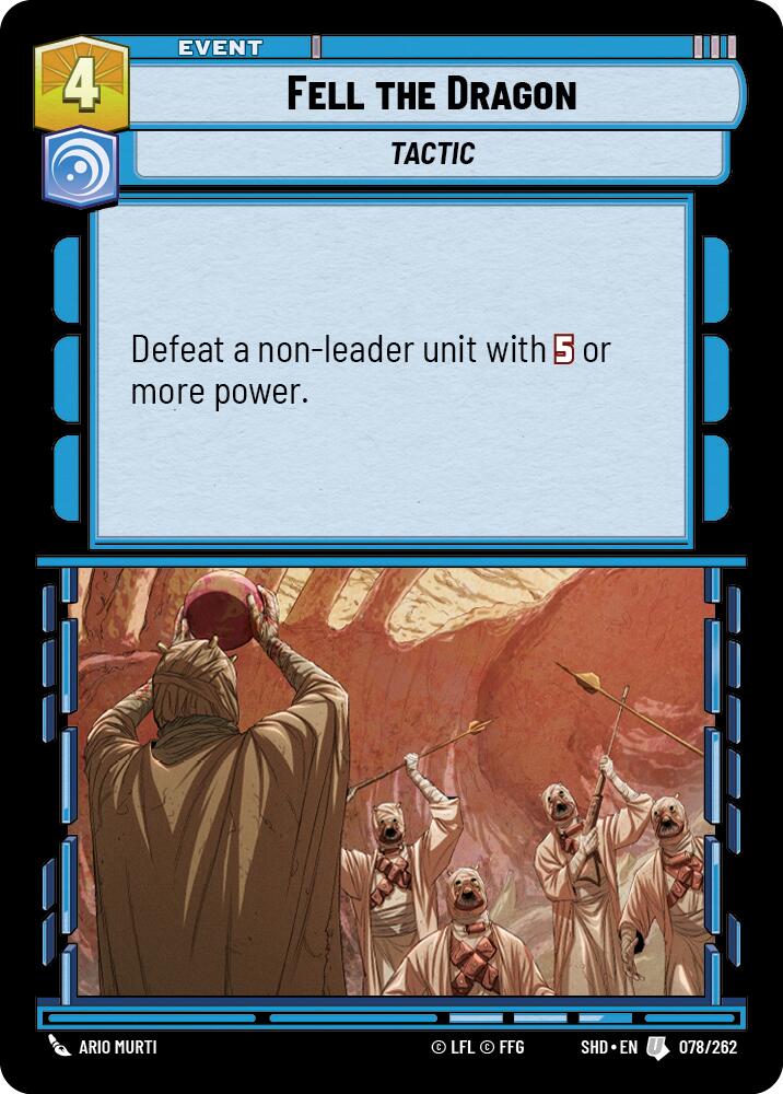 Fell the Dragon (078/262) (078/262) [Shadows of the Galaxy] | Odin's Place