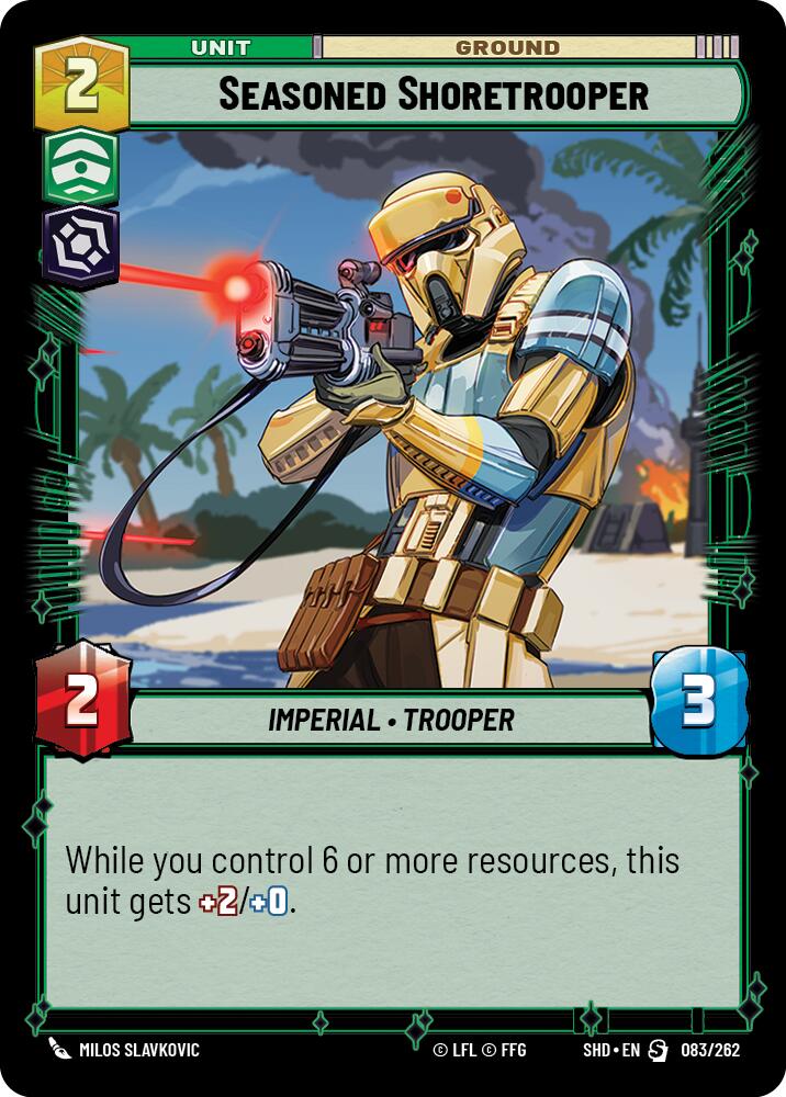 Seasoned Shoretrooper (083/262) (083/262) [Shadows of the Galaxy] | Odin's Place
