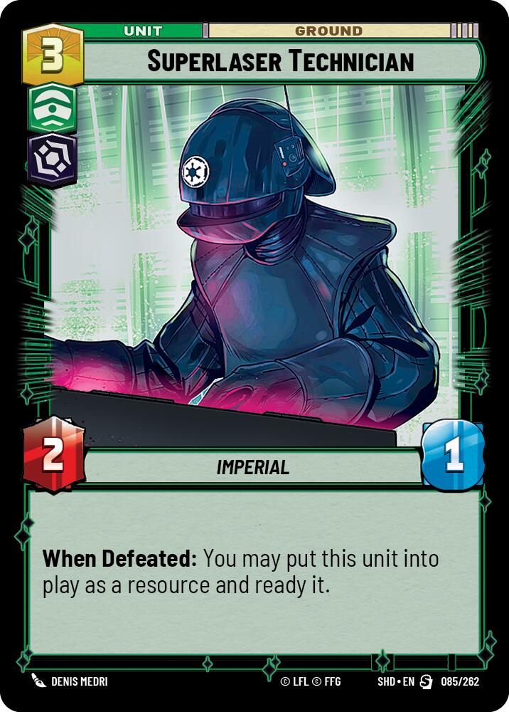 Superlaser Technician (085/262) (085/262) [Shadows of the Galaxy] | Odin's Place